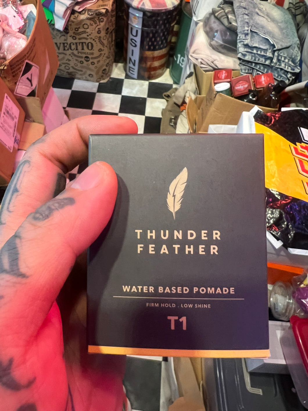 Thunder feather T1 waterbased pomade