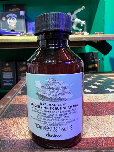 Davines detoxifying scrub shampoo 100ml